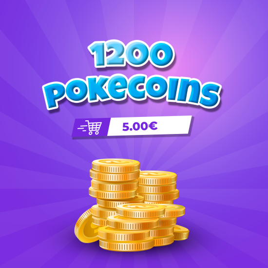 1200 Pokecoins
